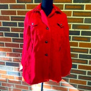 Vintage wool 1960’s red cape